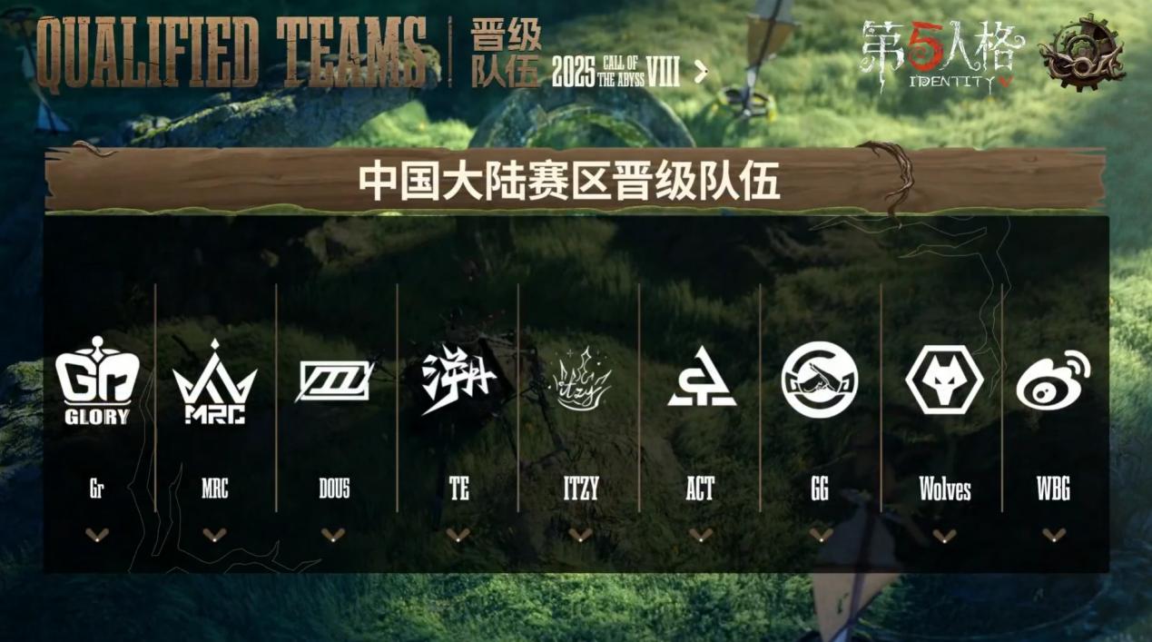 《第五人格》深渊的呼唤Ⅷ中国大陆赛区预选复活赛报发布