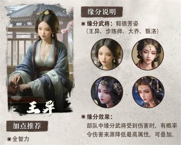 《三国谋定天下》S6赛季新武将王异介绍说明2