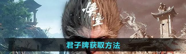 《黑神话悟空》君子牌获取方法
