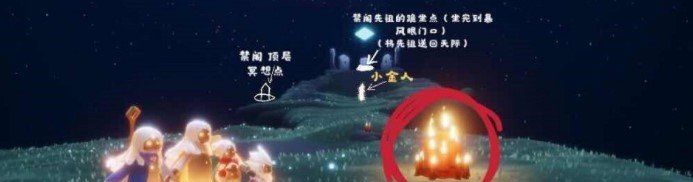 2021年《光遇》3月26日大蜡烛堆位置分享